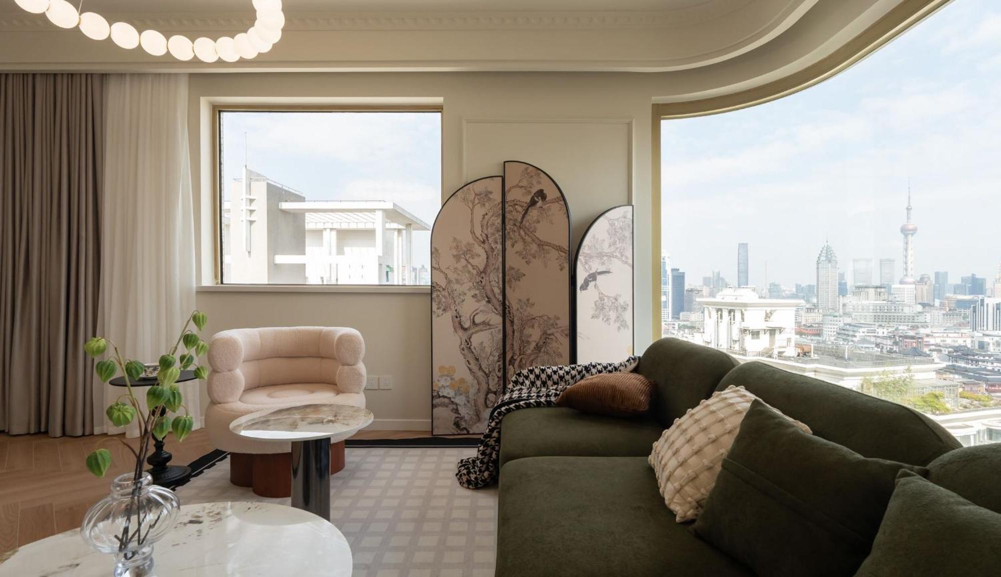 Eastern Hub - Bund Branch Yuyuan Garden Artistic 3bedroom With Bund View *